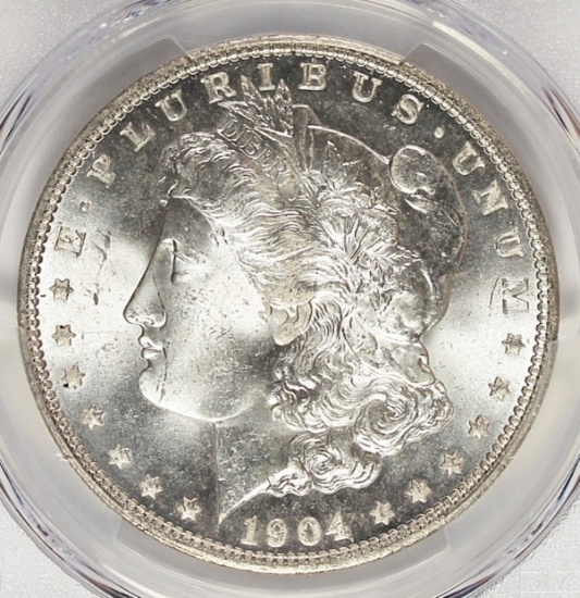 1904-O MORGAN SILVER DOLLAR