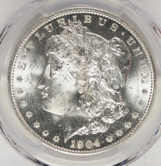 1904-O MORGAN SILVER DOLLAR