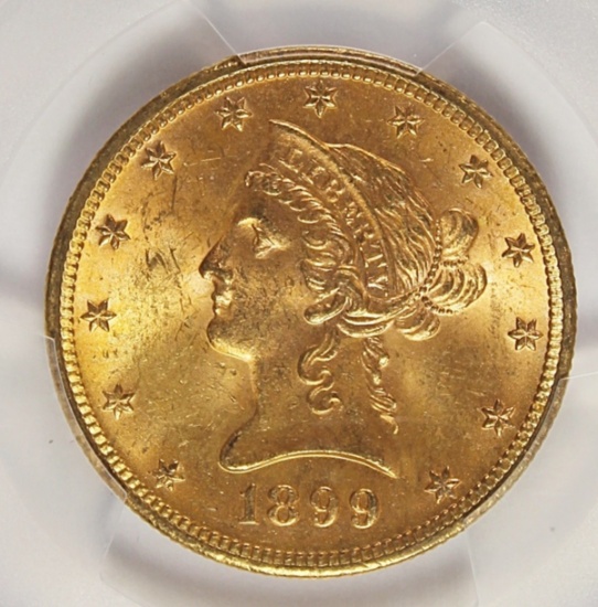 1899 $10 GOLD LIBERTY