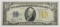 1934-A $10.00 SILVER CERTIFICATE