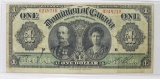 1911 $1.00 DOMINION CANADA LORD AND LADY