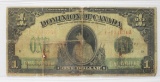 1917 $1.00 DOMINION CANADA PATRICIA