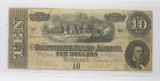 1864 $10 CONFEDERATE
