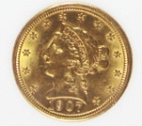 1907 $2.50 GOLD