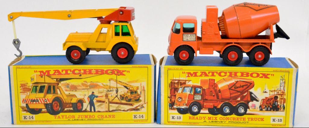 Two Lesney Matchbox King Size k-13 Ready Mix | Proxibid