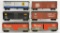 Six nice kit built O scale box cars Walthers Athearn All Nation