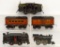 Ives and American Flyer prewar O gauge trains