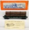Mint Lionel postwar O gauge 6361 log car in orange picture box