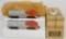 Lionel postwar O gauge 2383 Santa Fe F-3 AB set in master carton