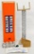 Mint Lionel postwar O gauge 195 railroad yard floodlight in brick OB