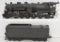 Vintage Lobaugh 2-8-4 Berkshire 2 rail O scale steam locomotive and tender