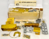 All Nation O scale American Standard 4-4-0 steam locomotive kit in OB