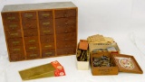 Huge group of vintage O scale brass parts for locomotives etc