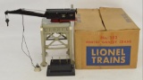 Lionel postwar O gauge 282 portal gantry crane in original box