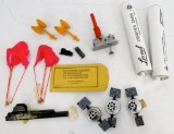 Super lot of Lionel postwar O gauge dealer replacement space and military parts