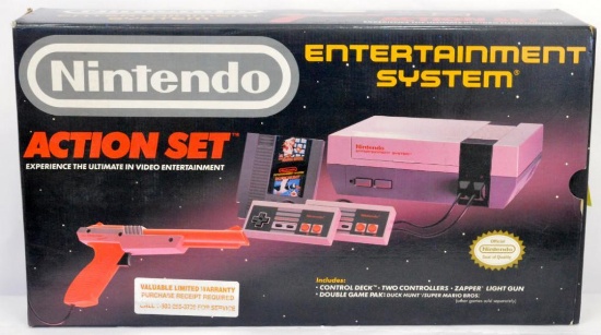 Nintendo Entertainment System Action Set Empty Box Only