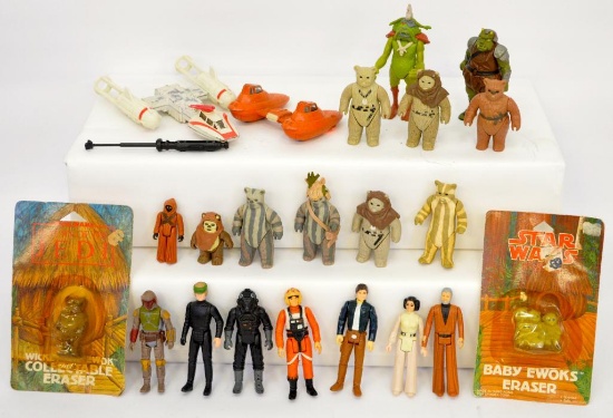 Group of Assorted Loose Star Wars Figures and more