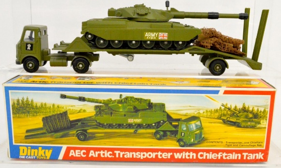 Mint Dinky 616 Artic Transporter with Chieftain Tank in original box