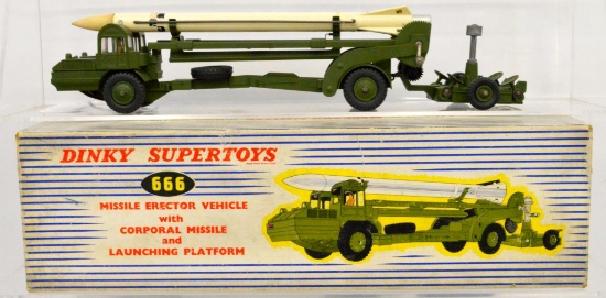 Dinky Supertoys 666 Missile Erector Vehicle in original box