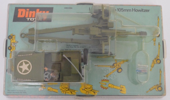 Dinky 615 US Jeep with 105mm Howitzer MIB