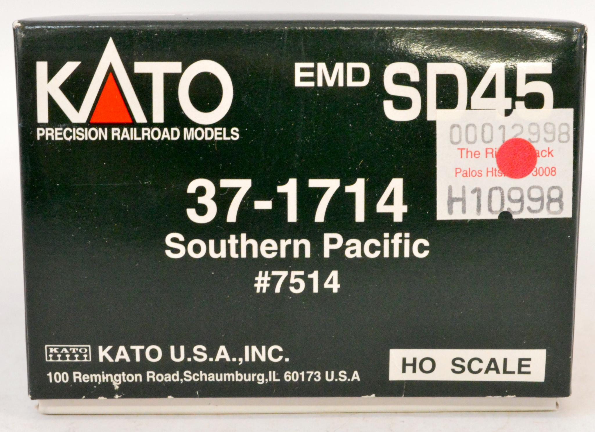 Kato HO scale Southern Pacific EMD SD45 37-1714 | Proxibid Kato HO scale Southern Pacific EMD SD45 37-1714 | Proxibid