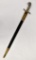 Late 19th to Early 20th Century Short Sword Julius Boos Solingen Germany