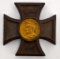 1916 Iron Cross Paperweight for German U-Boat Visit to Baltimore, MD
