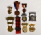 Grouping of GAR and Fraternal Medals and Ribbons