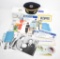 Grouping of Various Commercial Airlines Photographs Tickets and Pilot Hat