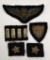 Grouping of WWI US Navy Bullion Patches