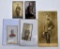 Grouping of Five WWI German Prussian Hungarian Cabinet Cards