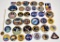 Thirty-seven NASA patches with mostly Apollo Missions