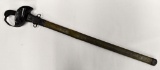 US WWI Patton Sabre Sword with Scabbard