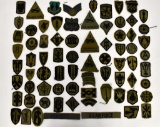 Group of 125 US Military Modern Era Subdued Combat Patches