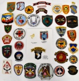 Group of thirty-six Vietnam Related US Military Patches