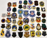 Group of fifty US Military Aviation / Pilot Patches 1980's to Present