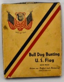 New in Box Vintage Bulldog Bunting 4 x 6 48 Star American Flag