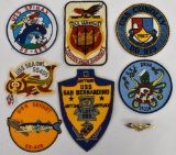 Grouping of Modern Era US Navy Patches and Wings