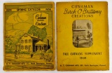 Two 1939 Cushman Catalogs Colonial Creations / Birch-O-Brittany