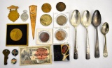 Grouping of Vintage Worlds fair Items