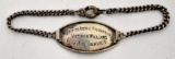 WWI US 337th Aero Squadron US Air Service Named Bracelet Vernon Williams