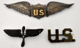 Rare WWI US Pilots Wings Sterling Eisenstadt