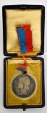 Unidentified Antique French Medal ? in Box