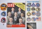 Group of NASA Space Related Material Including Rare Program Pin