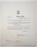 US War Department Ordnance Office 1881 Orders Indian Wars