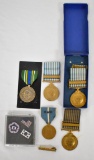 US Korean War Medals and Pins