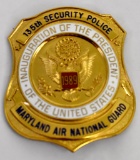 1989 Presidential Inauguration Police Badge