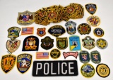 Group of 78 Police / Sheriff and Law Enforcement Patches