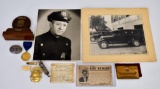 Grouping of Vintage Police Memorabilia