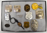 Group of Thirteen Various Pins and Badges